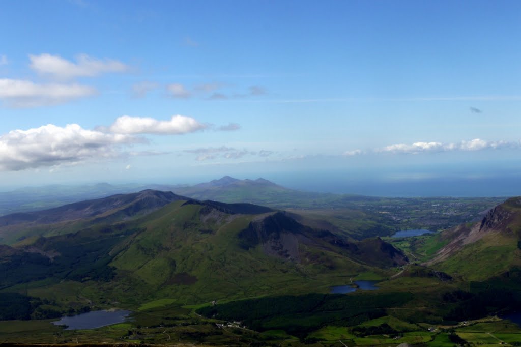 View from the top of snowdon by gixxergirl