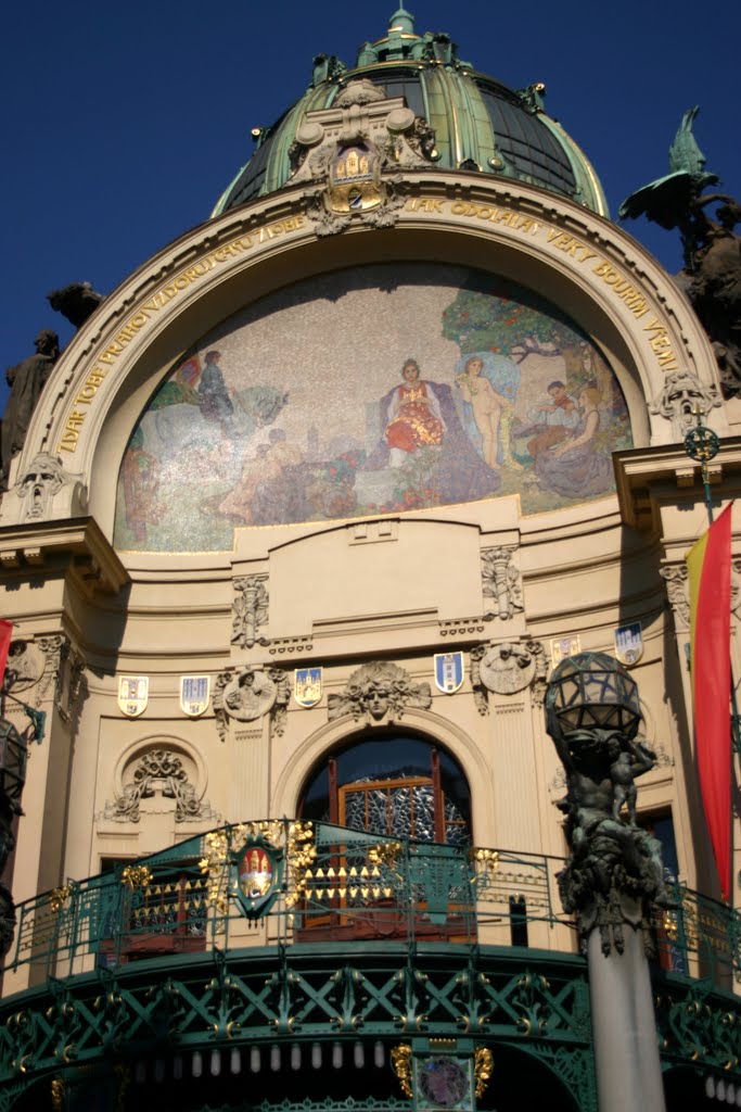 U Obecni Dum (Town Hall), Staré Město (Old Town), Praha (Prague), Česká Republika (Czech Republic) by Hans Sterkendries