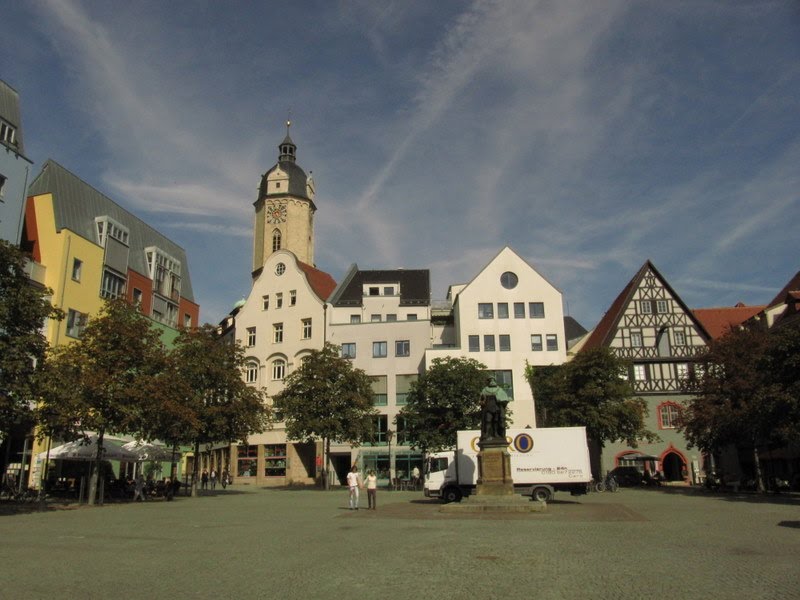 Marktplatz in Jena by Ronny Nawrodt