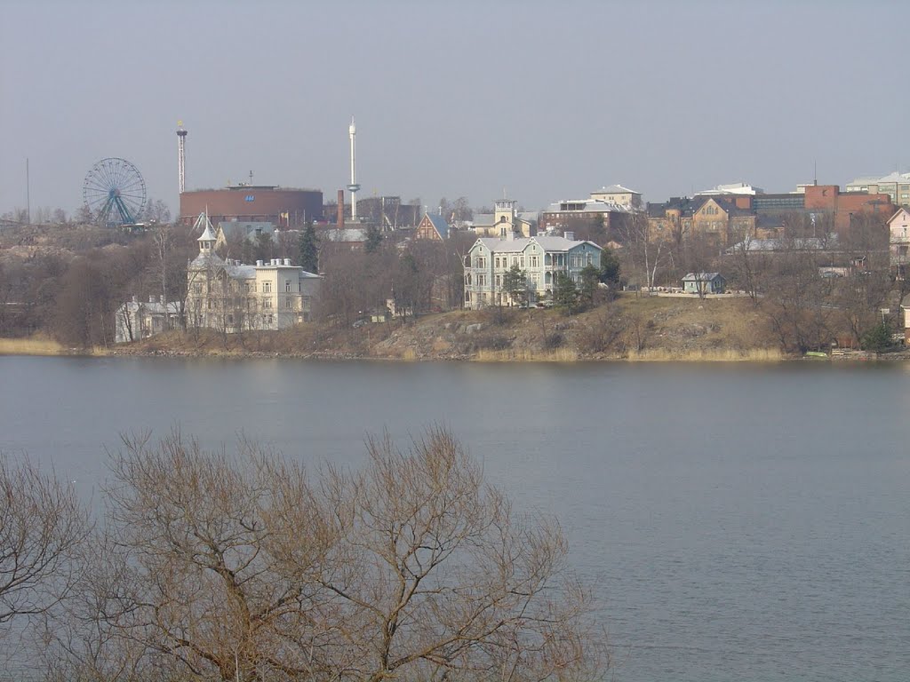 Helsinki: view towards Linnanmäki by bfgb