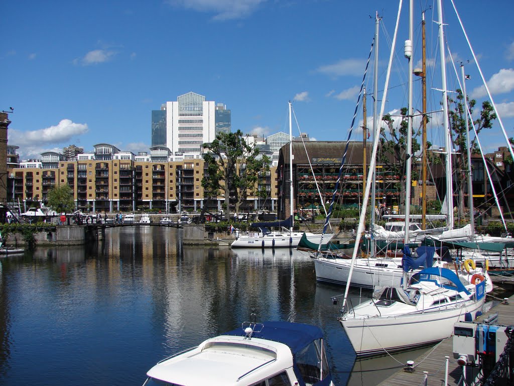 St Katharine Docks by oleg garifullin