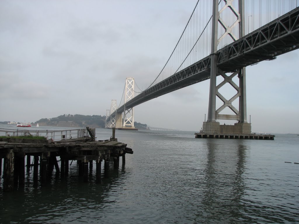 Bay Bridge Span by A.T. Burke