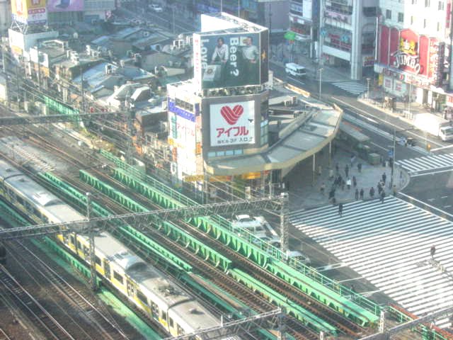 View From Shinjuku Prince Hotel 14F 20011125 by spark