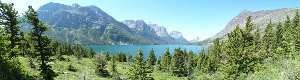 St. Mary Lake from the East by trukdotcom