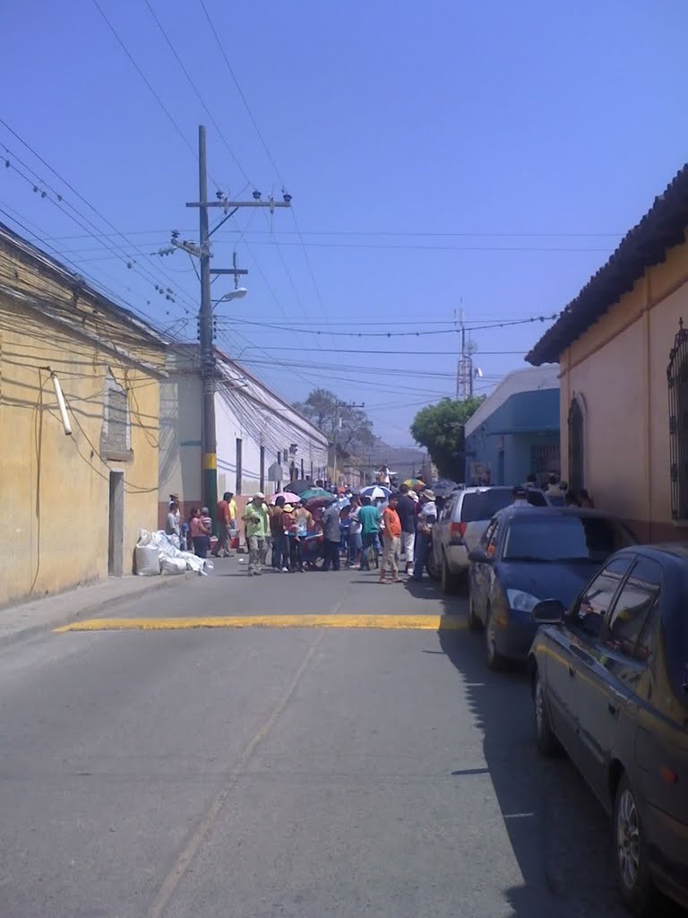 Calles de Comayagua by Antonio Diaz