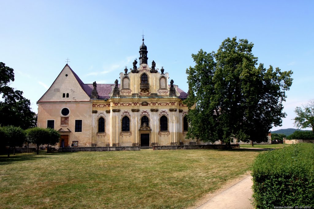 Kapuziner Kloster in Mnichevo Hradiste by Karsten Schiller