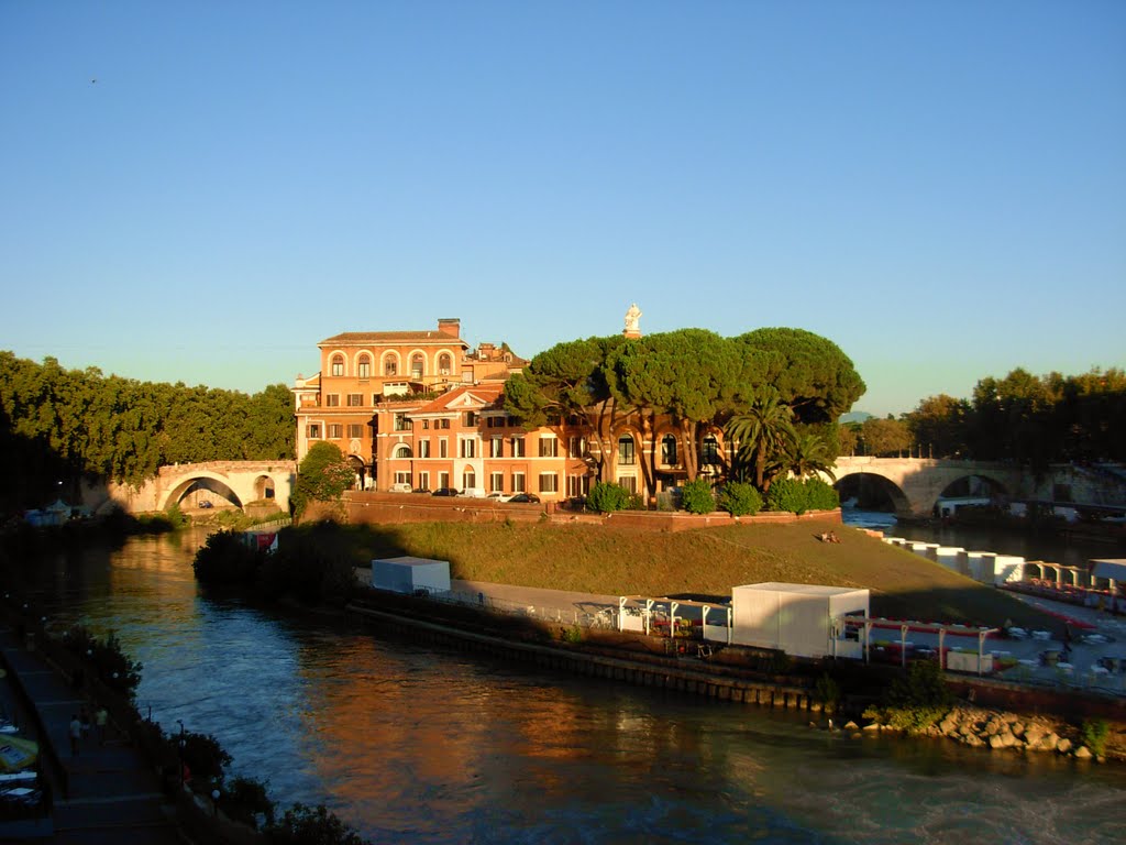 Isola Tiberina by cristian andrei