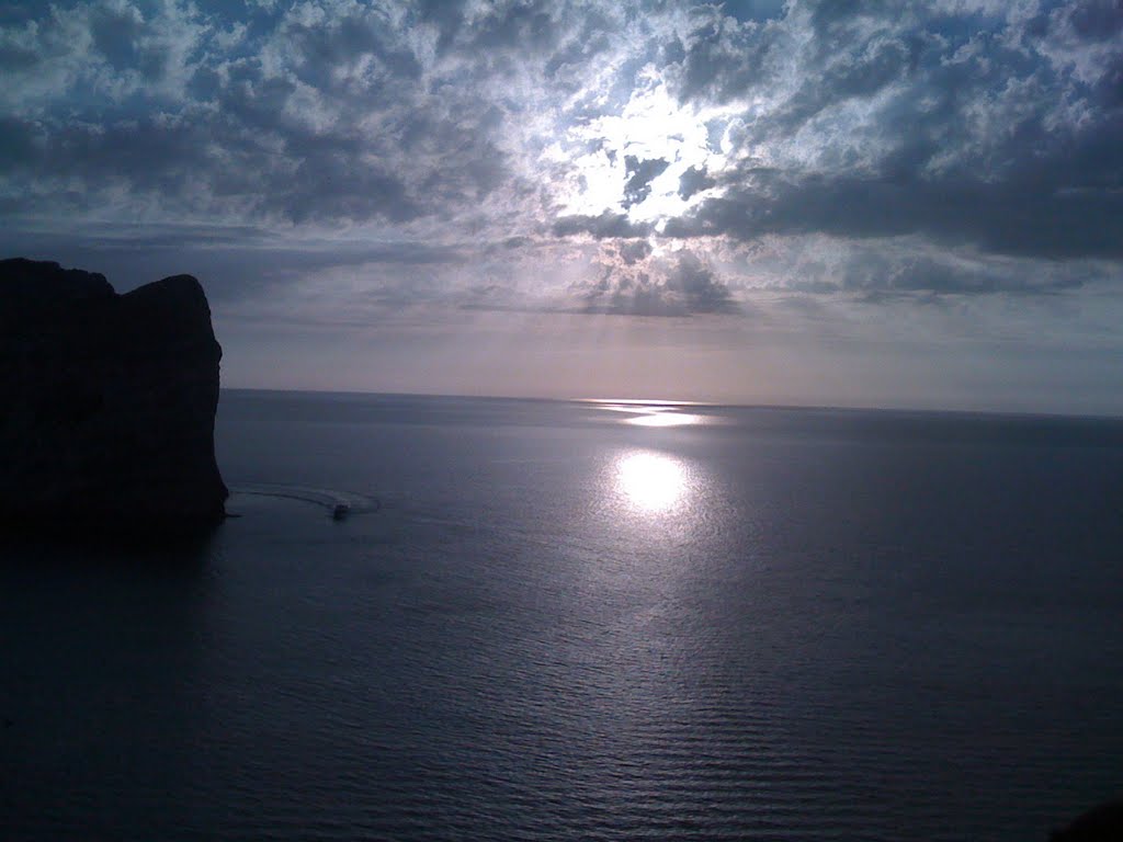 Capo Caccia al tramonto by Angelo Leone (Algora…