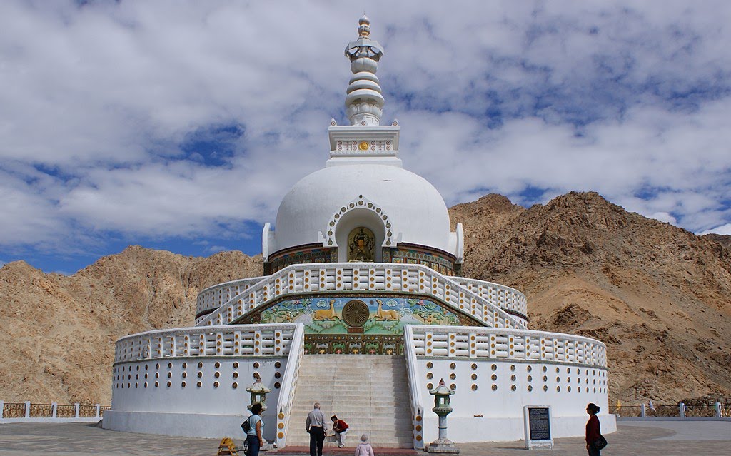 Shanti Stupa Leh by airak