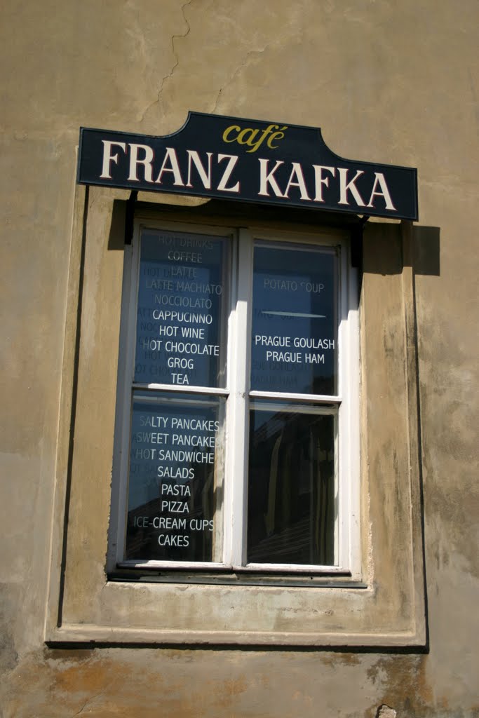 Café Franz Kafka, Zlatá Ulička (Golden Lane), Pražský Hrad (Prague Castle), Praha (Prague), Česká Republika (Czech Republic) by Hans Sterkendries