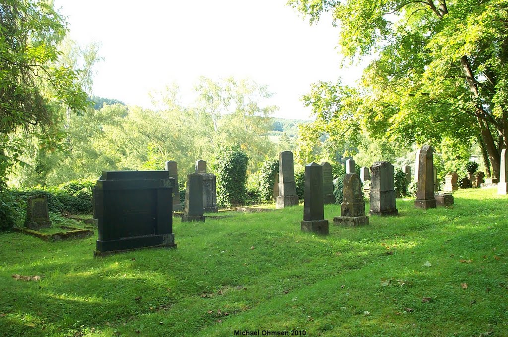 Auf dem jüdischen Friedhof in Mosbach by Michael Ohmsen