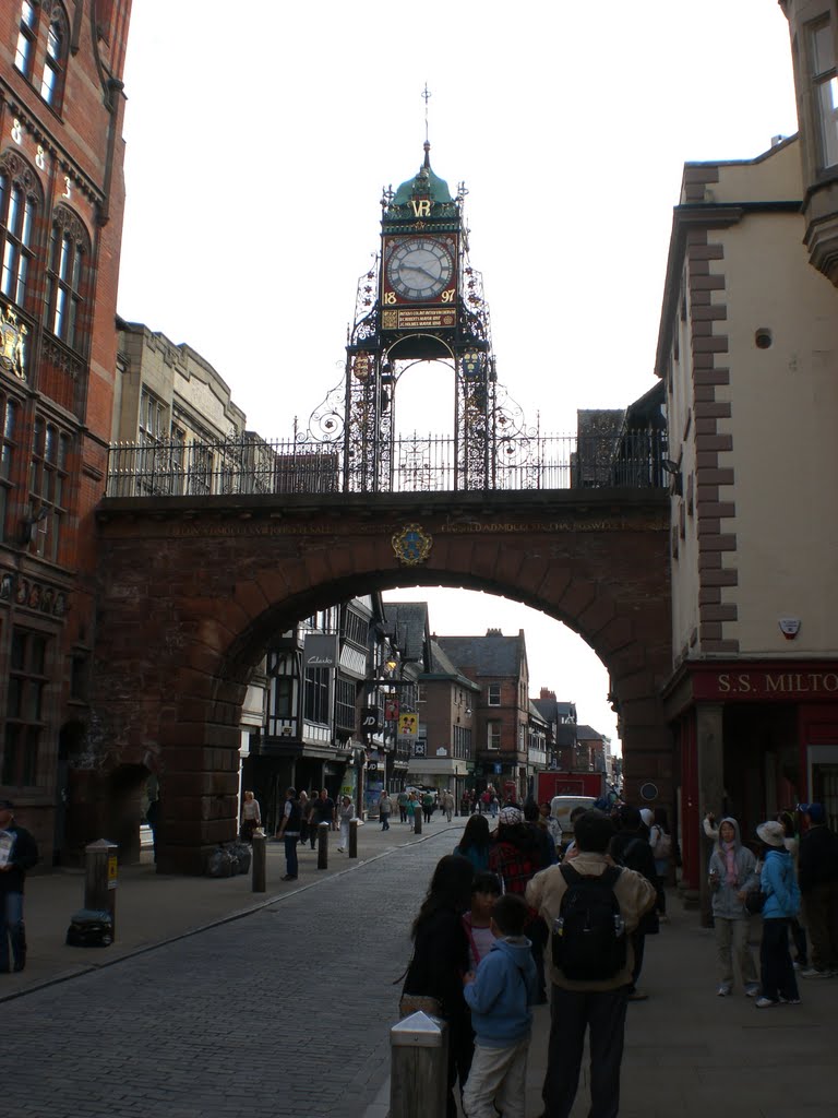 Queen Victoria's Jubillee Clock, Chester, England by 2TravelTragics