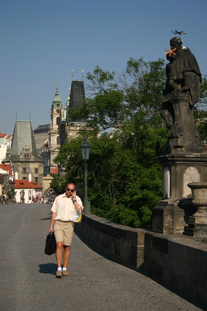 Karlúv Most (Charles Bridge), Praha (Prague), Česká Republika (Czech Republic) by Hans Sterkendries