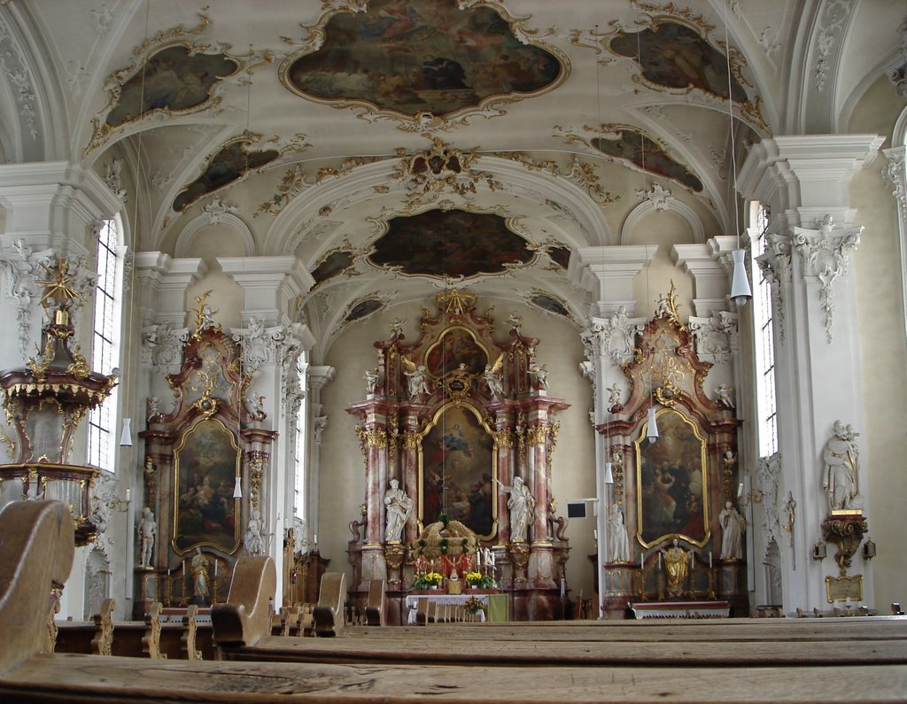 Barockkirche Hilzingen - Hochaltar by Walter Biselli