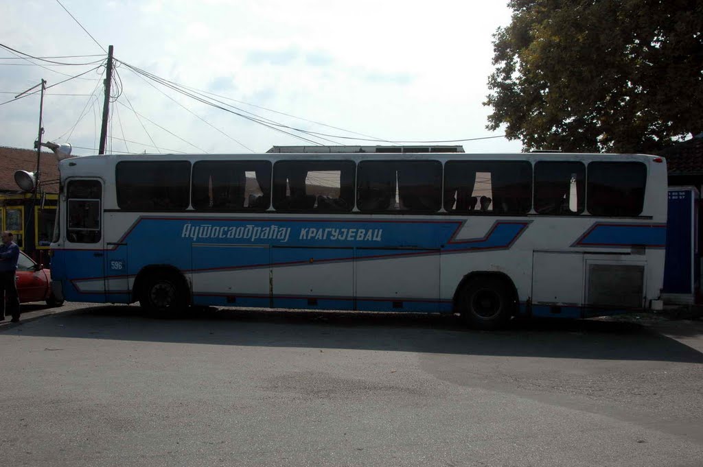 Autobus Autosaobraćaj Kragujevac u Beogradu by Teča sa Dunava