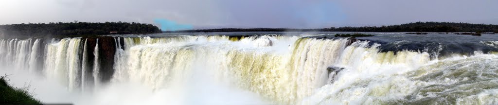 Garganta del Diablo (Lado argentino) (5 fotos unidas)-2010 by Néstor J.F. Balagna