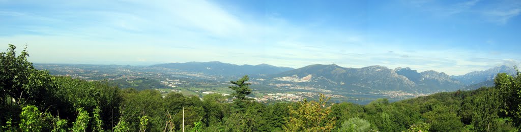 PANORAMICA dal Monte di Brianza by ANDREA GERVASONI