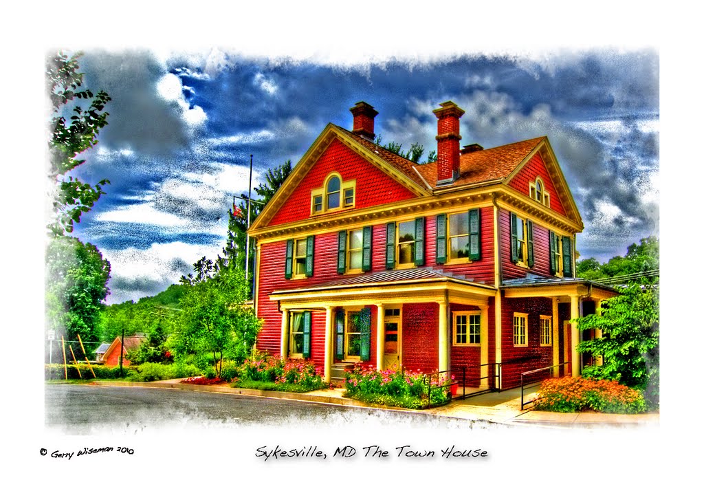 Town House (City Hall) Sykesville, MD by gerry wiseman