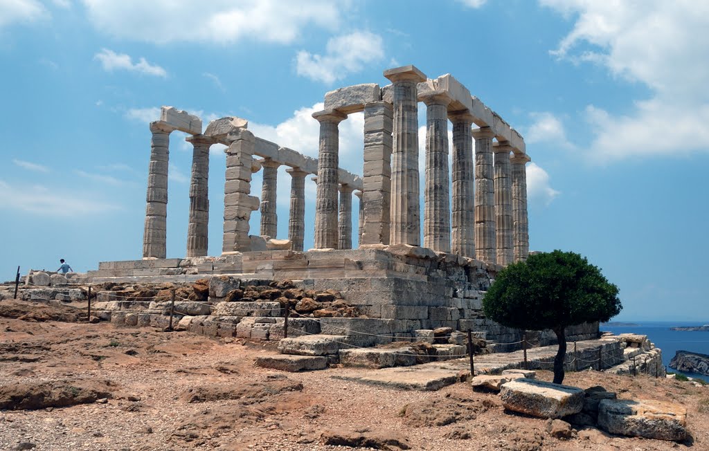 Temple of the Poseidon by Theo Wasserhess