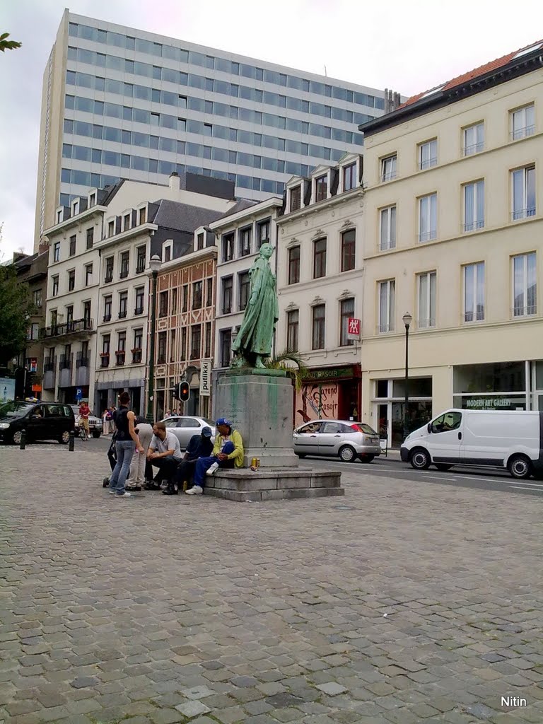 Brussels Streets by Nitin Pednekar