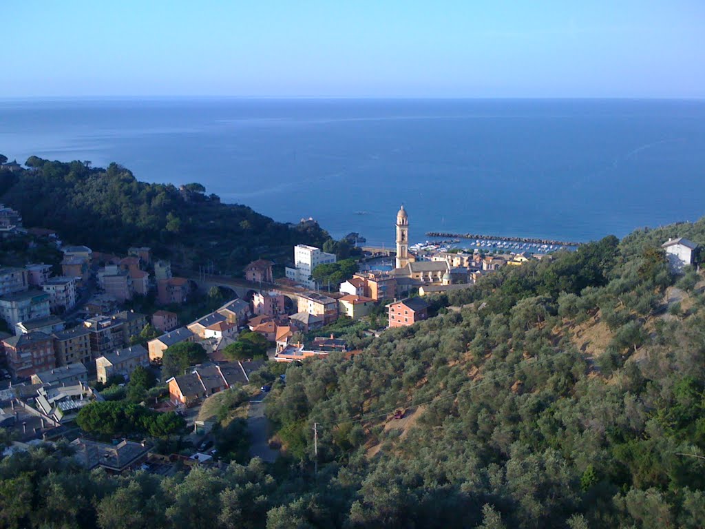 Moneglia dal sentiero per casale by andrea bricchi