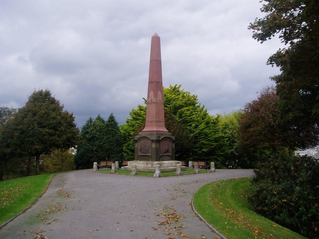 A memorial on Plymouth Hoe by benkernow