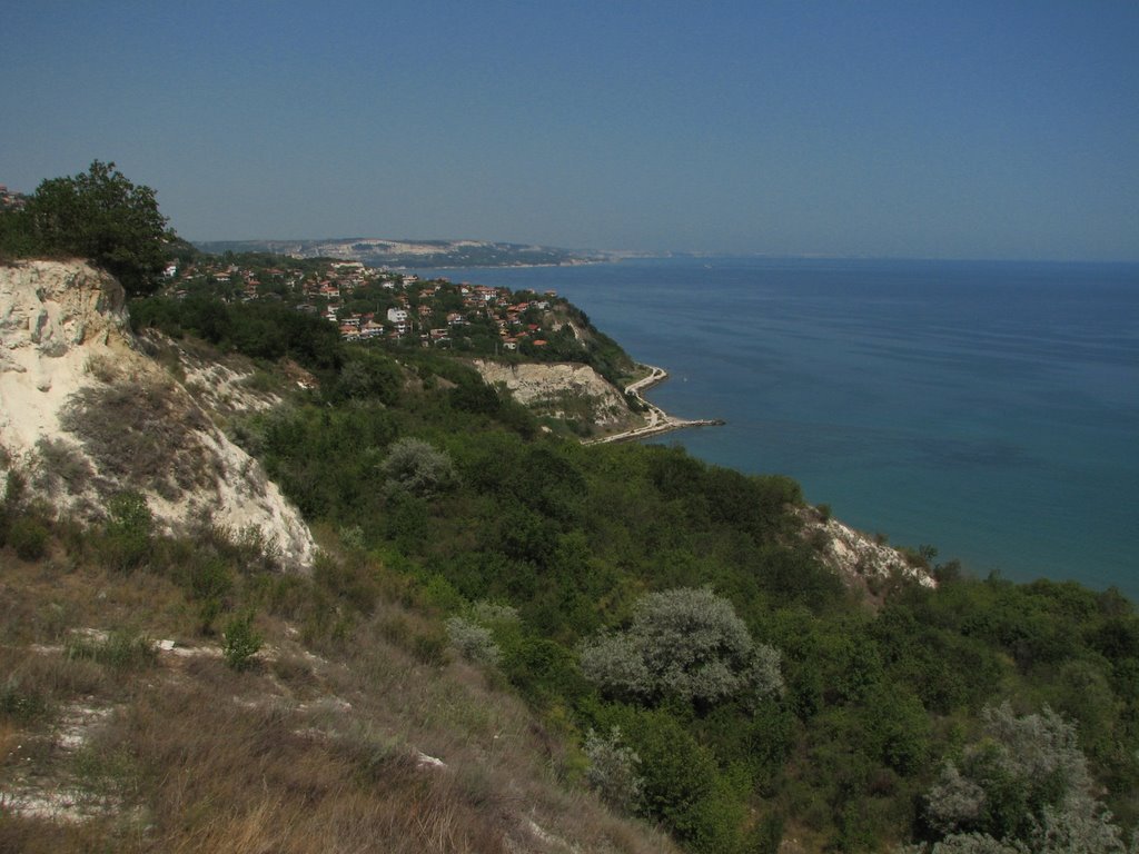 View of the coast at Balchik by Dénes László