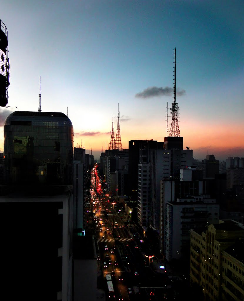 Avenida Paulista, São Paulo, Brasil by Ricardo Migliani