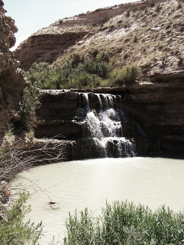 (48)Vermillion Falls, Moffat County, Colorado by David Broome