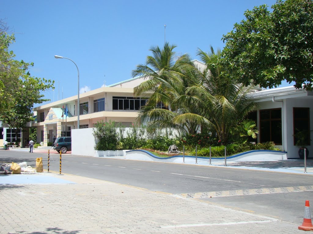 Male' Airport by Adnan Haleem