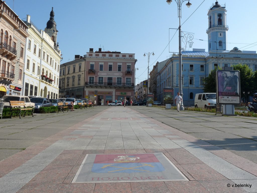 Центральная площадь. Алея "городов побратимов". 2010 by Вячеслав Беленький