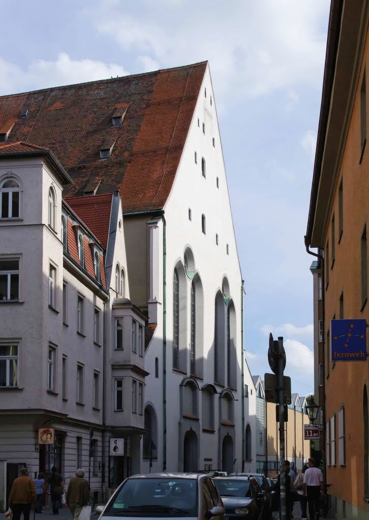 Dominikanergasse, Augsburg, September 2010 by PETEGE