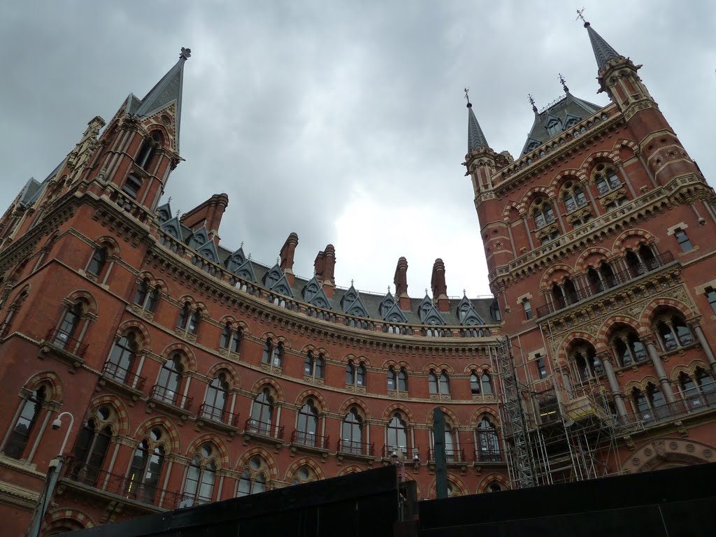 St Pancras Station by Marta Zanella