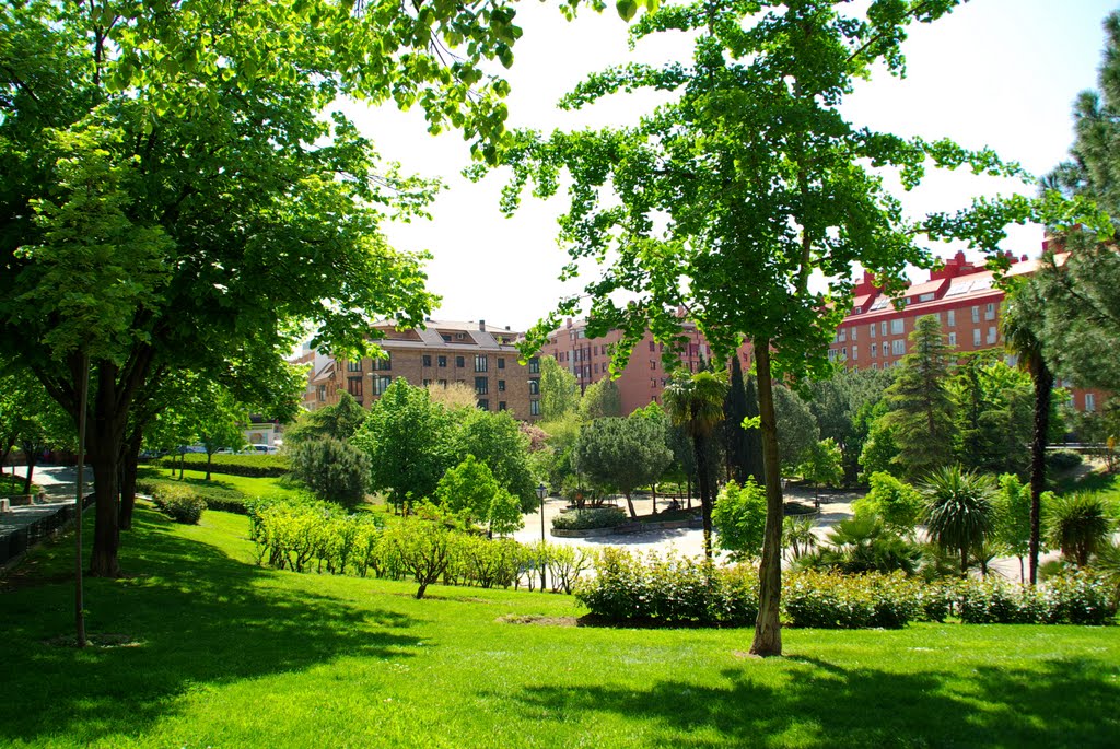 MADRID VERDE PARQUE DEL RASTRO (GASOMETRO) by Concepcion AMAT ORTA…