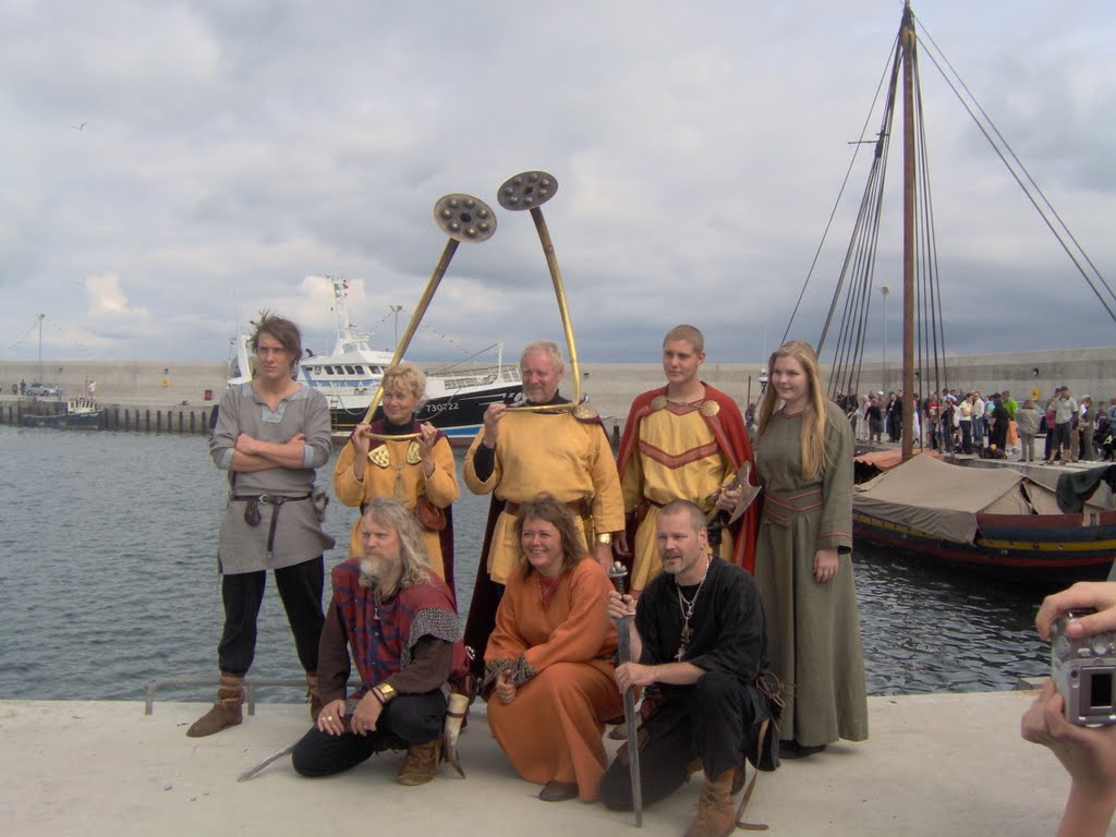 Vikings at Clogherhead by Pat McDonagh