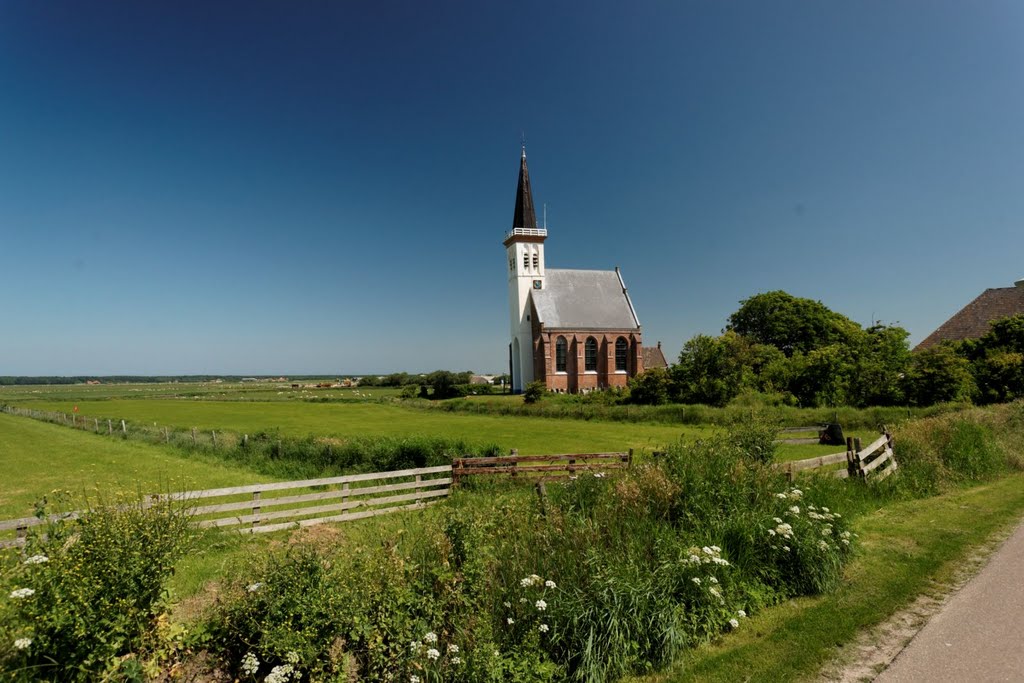 Texel - Den Hoorn - Hoge Achterom - View NNE on Hoornder Kerkje by txllxt TxllxT