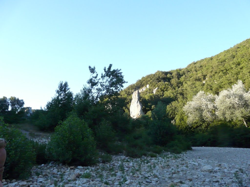 Rivière Cèze à Domaine de la Sablière, Saint-Privat-de-Champclos by David Jimmink