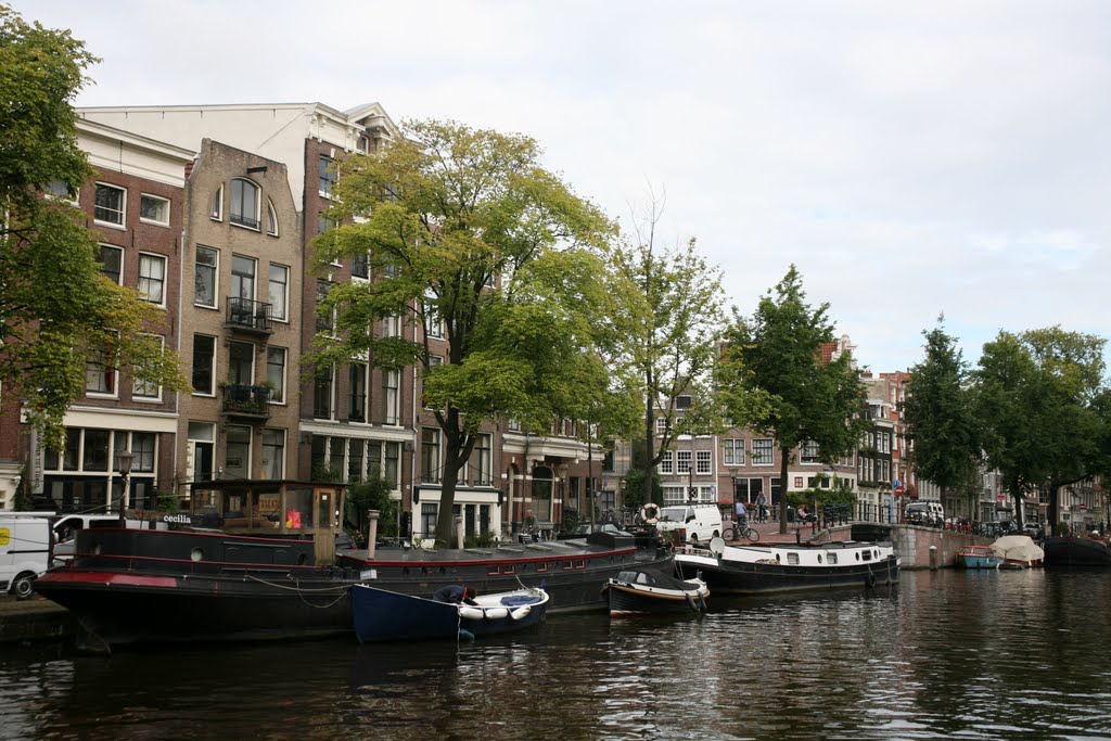 Prinsengracht, Amsterdam, Noord-Holland, Nederland by Hans Sterkendries