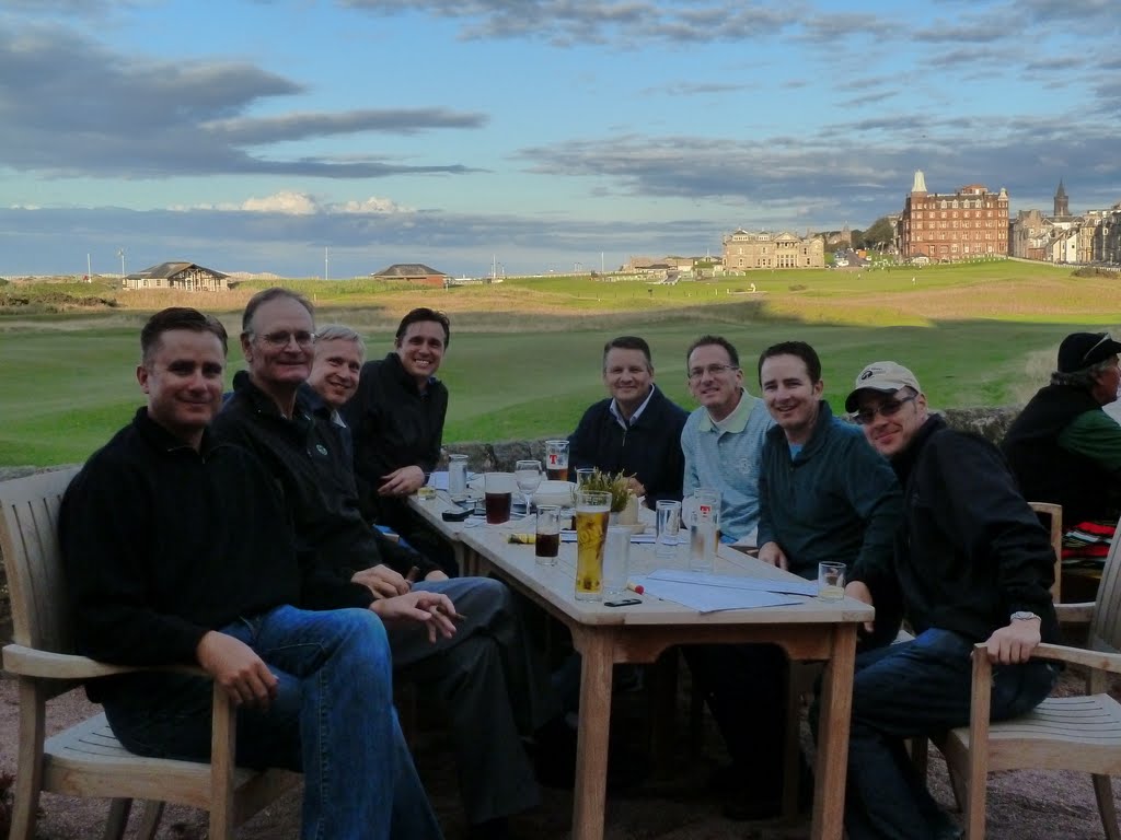 Jigger Pub by the Road Hole at St. Andrews Old Course by djcarson