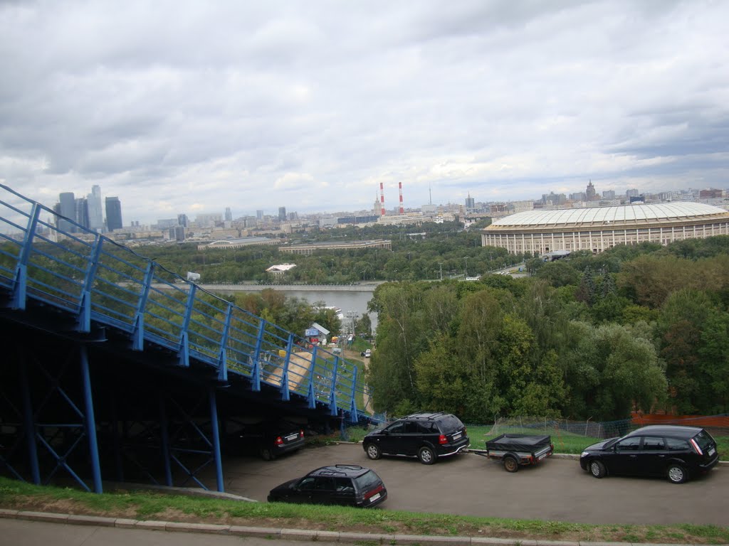 Vue panoramique de Moscou by Rasalama