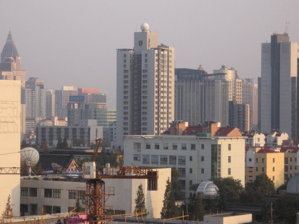 View of Nanjing from Nanjing University dorm by xiaogoudelaohu