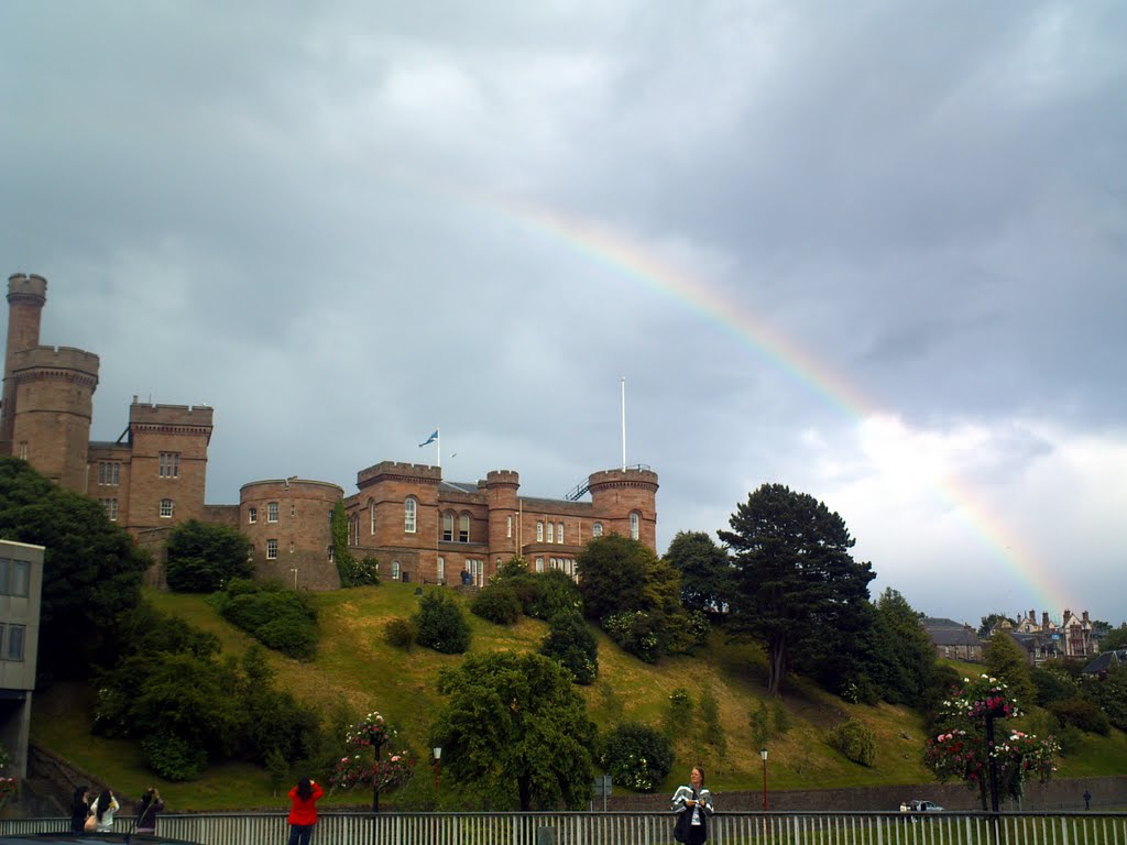 Inverness - Castello e arcobaleno by CMAR