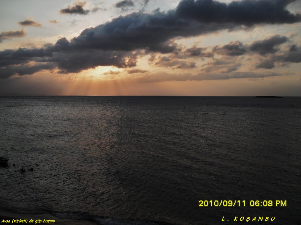 Turkeli( avsa ) island sunset-TURKEY by H. Levent Koşansu