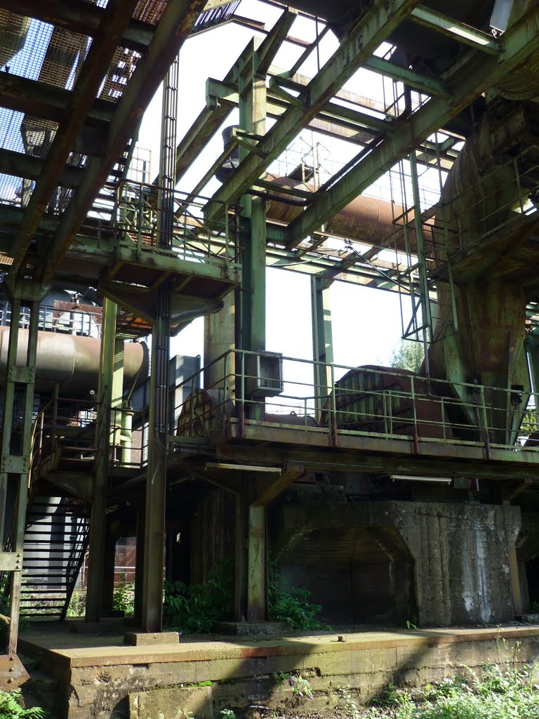 Unter der Gasförderstation (Landschaftspark Duisburg-Nord) / 5.09.2010 by Daniil Bartholomae