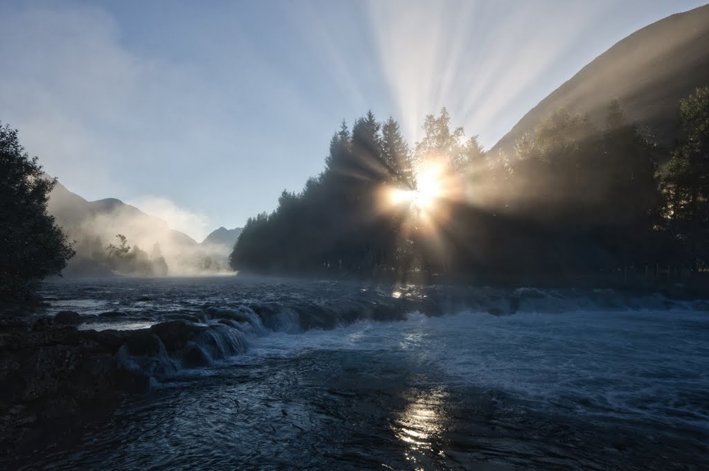 Nice fog from Stryneelva by David Mattiasson