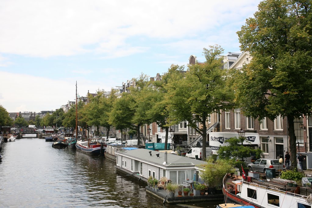 Keizersgracht, Amsterdam, Noord-Holland, Nederland by Hans Sterkendries