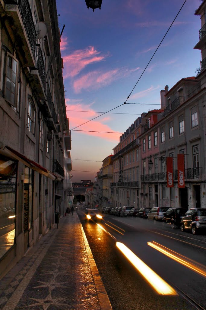 Lisbon by night by Daniel Rego