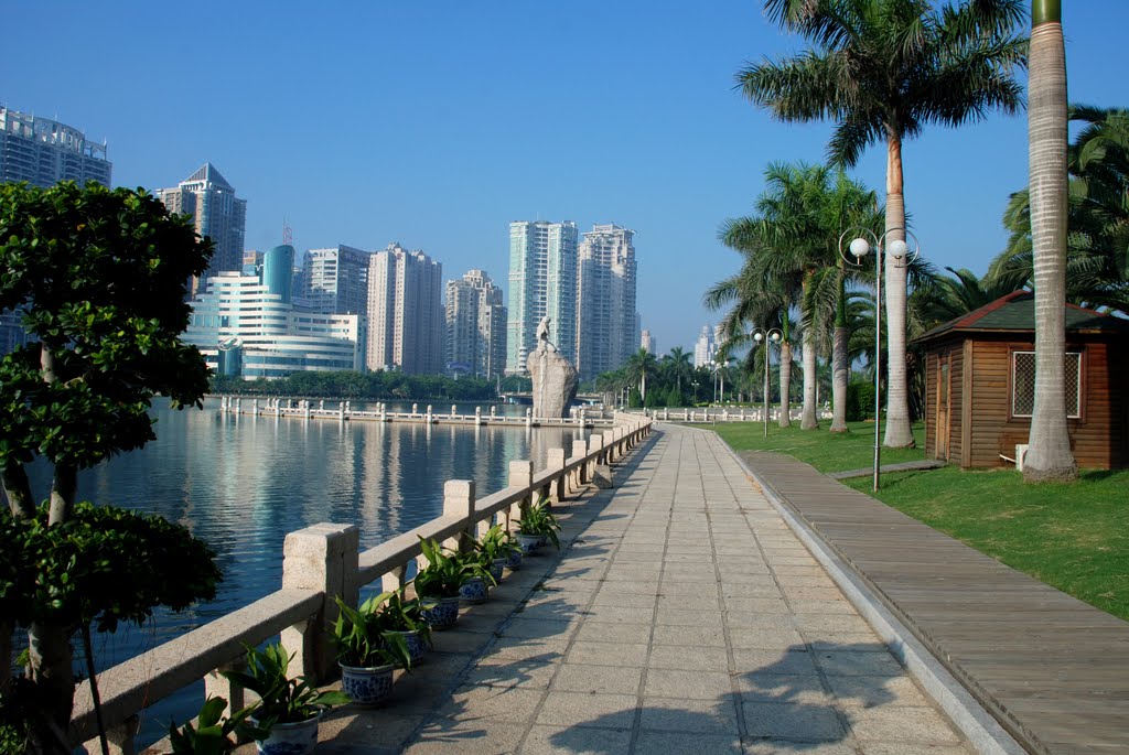 Xiamen 白鷺洲公园 by Tan MS peter