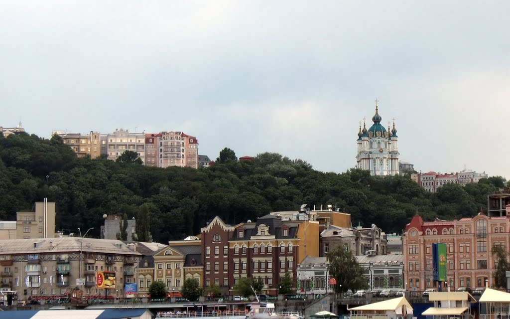 Podil's'kyi district, Kiev, Ukraine by Alex Rdn