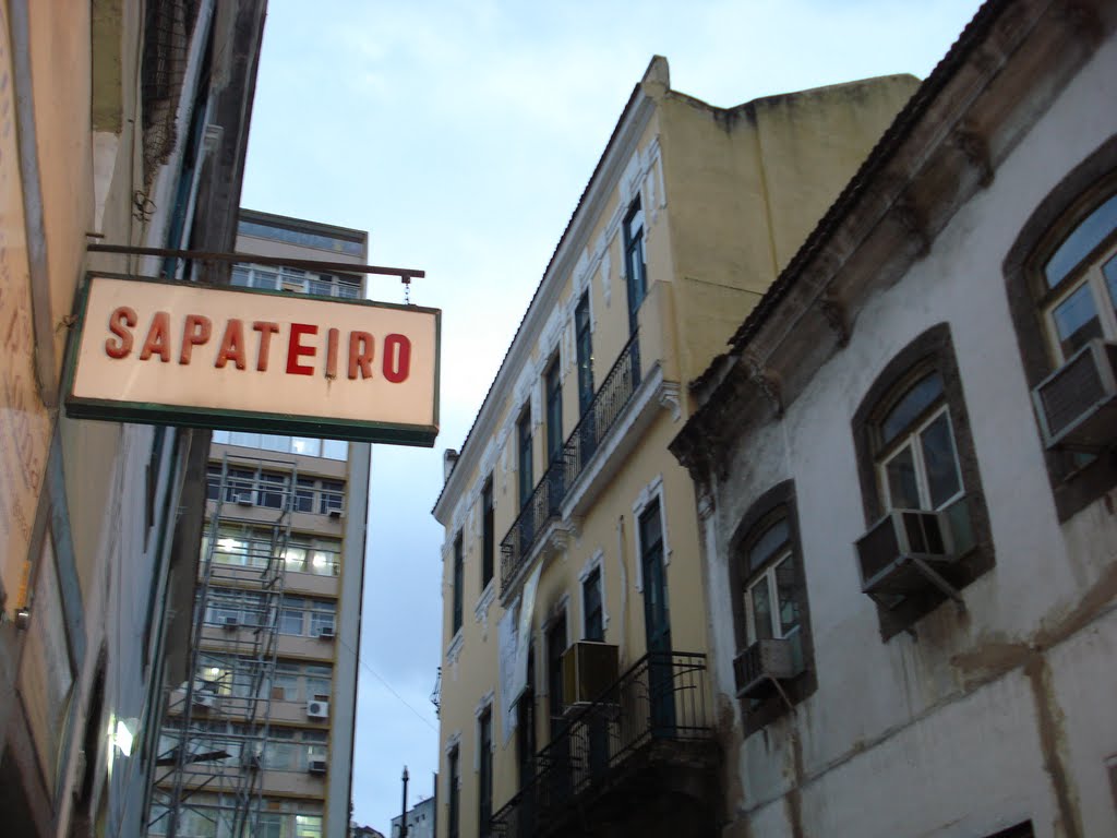 Shoemaker in old Rio de Janeiro by RNLatvian